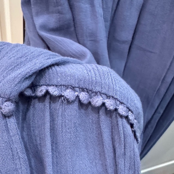 MOTHERHOOD maternity maxi dress in blue size S - Picture 12 of 13